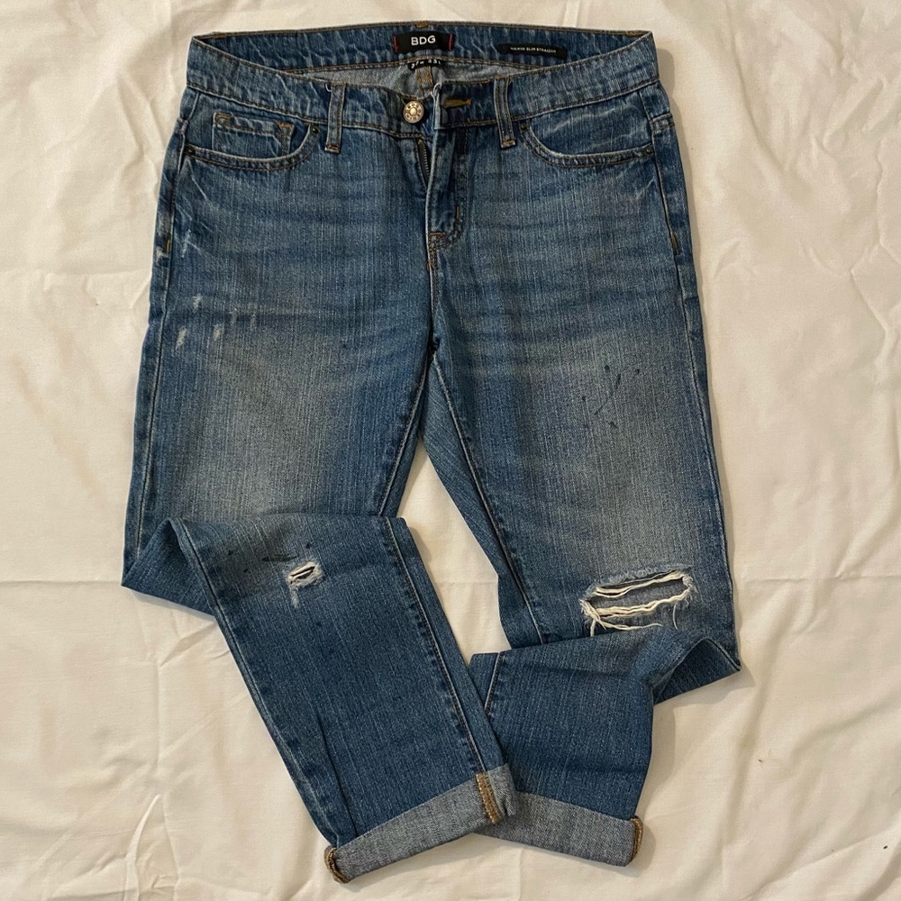 BDG 27w 33L Mid Rise Slim Straight Jeans